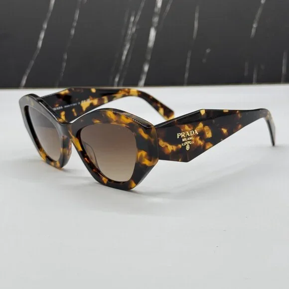 NEW PR07YS VAU6S1 PRADA HONEY HAVANA WOMEN PRADA SUNGLASSES SPR 07Y